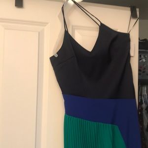 Two. Size 4. Spaghetti strap. Bridesmaid. Or formal dresses. Calf length